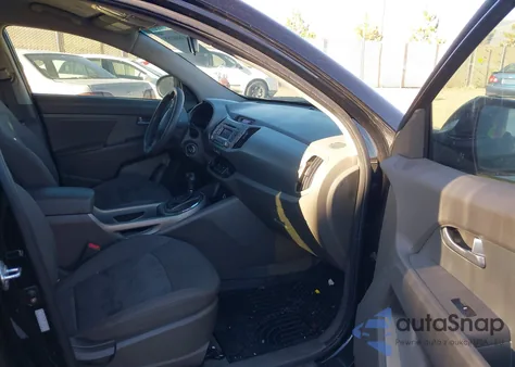 2012 Kia Sportage Lx из США, поврежденный, VIN KNDPBCA2XC7241358